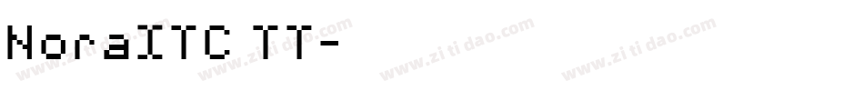 NoraITC TT字体转换
